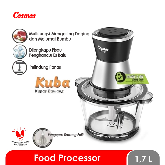 Cosmos Food Processor Penggiling Daging 1.7 Liter - FP32 | FP-32